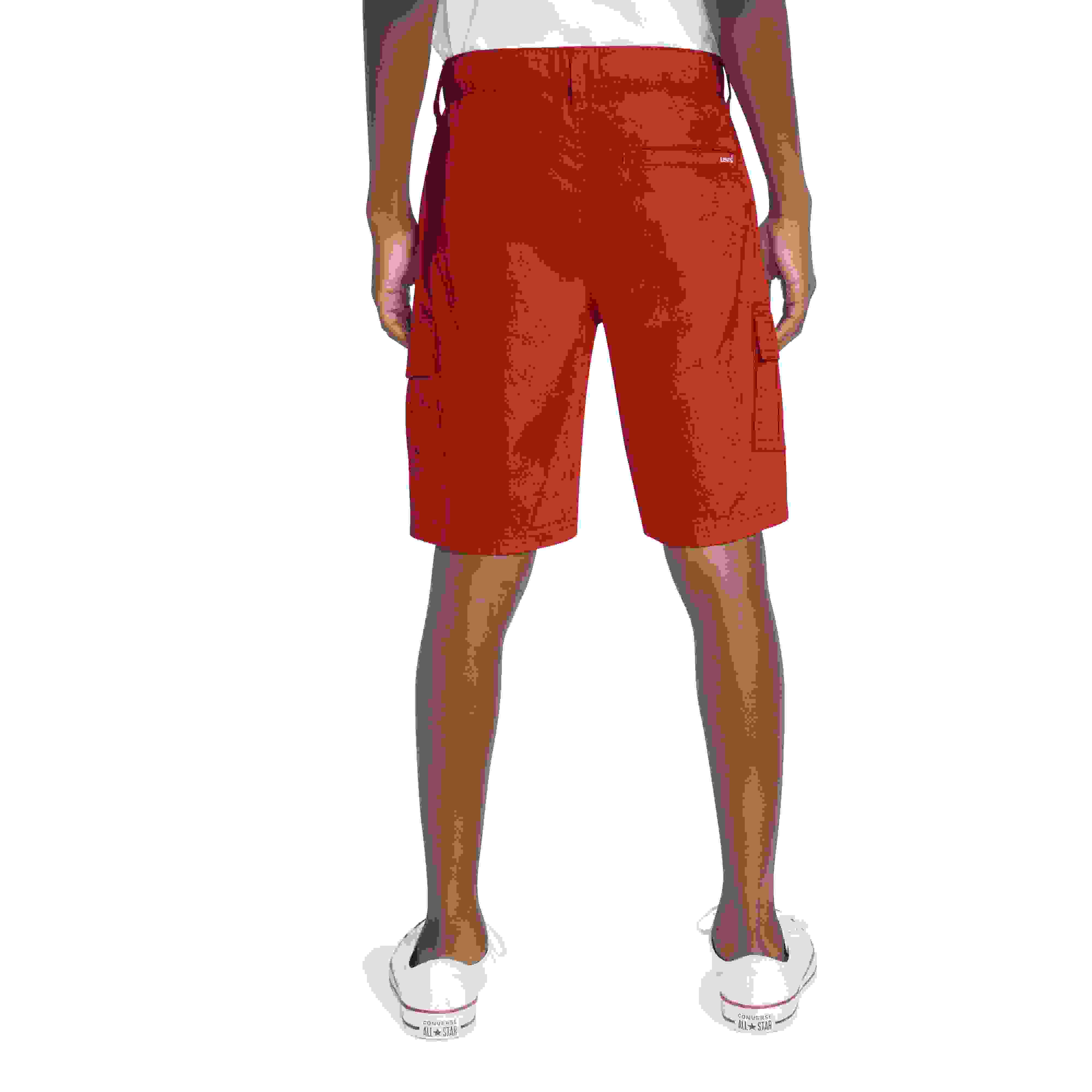 Levi's Red Tab Relaxed Big Boys' Red Cargo Shorts